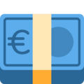 Euro Banknote Emoji Twitter