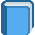 Blue Book Emoji Twitter