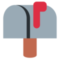 Closed Mailbox With Raised Flag Emoji Twitter