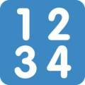 Input Numbers Emoji Twitter