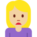 Woman Frowning Emoji Twitter
