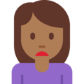 Woman Frowning Emoji Twitter