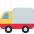 Delivery Truck Emoji Twitter