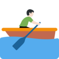 Man Rowing Boat Emoji Twitter