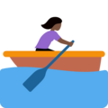 Woman Rowing Boat Emoji Twitter