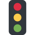 Vertical Traffic Light Emoji Twitter