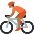 Person Biking Emoji Twitter
