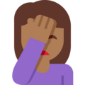 Woman Facepalming Emoji Twitter