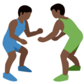 People Wrestling Emoji Twitter