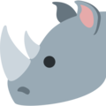 Rhinoceros Emoji Twitter