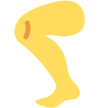 Leg Emoji Twitter
