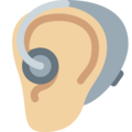 Ear With Hearing Aid Emoji Twitter