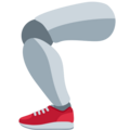 Mechanical Leg Emoji Twitter