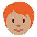 Person Red Hair Emoji Twitter