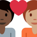 Couple With Heart Emoji Twitter