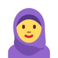 Person With Headscarf Emoji Twitter
