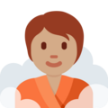 Person In Steamy Room Emoji Twitter