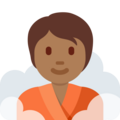 Person In Steamy Room Emoji Twitter