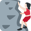 Woman Climbing Emoji Twitter