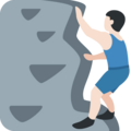 Man Climbing Emoji Twitter