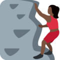 Woman Climbing Emoji Twitter