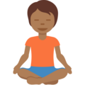 Person In Lotus Position Emoji Twitter