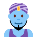 Man Genie Emoji Twitter