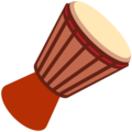 Long Drum Emoji Twitter
