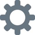 Gear Emoji Twitter