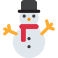 Snowman Without Snow Emoji Twitter