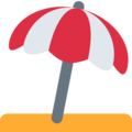 Umbrella On Ground Emoji Twitter