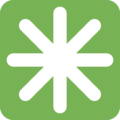 Eight Spoked Asterisk Emoji Twitter