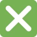 Cross Mark Button Emoji Twitter