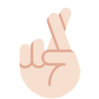 Crossed Fingers Emoji Twitter