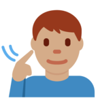 Deaf Man Emoji Twitter