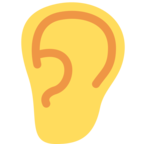 Ear Emoji Twitter