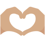 Heart Hands Emoji Twitter