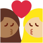 Kiss Woman Woman Emoji Twitter