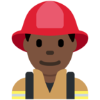 Man Firefighter Emoji Twitter