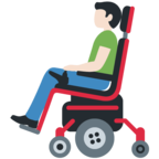 Man In Motorized Wheelchair Emoji Twitter