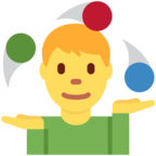 Man Juggling Emoji Twitter