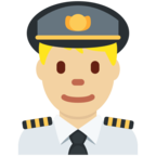 Man Pilot Emoji Twitter