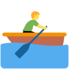 Man Rowing Boat Emoji Twitter
