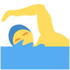 Man Swimming Emoji Twitter
