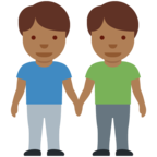 Men Holding Hands Emoji Twitter