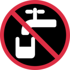 Non Potable Water Emoji Twitter