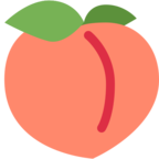 Peach Emoji Twitter
