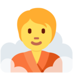Person In Steamy Room Emoji Twitter