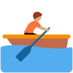 Person Rowing Boat Emoji Twitter