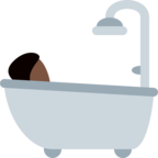 Person Taking Bath Emoji Twitter